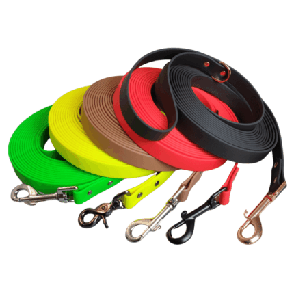 5 Biothane Schleppleine in verschiedenen Farben