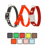 Biothane Halsbänder in verschiedenen Farben